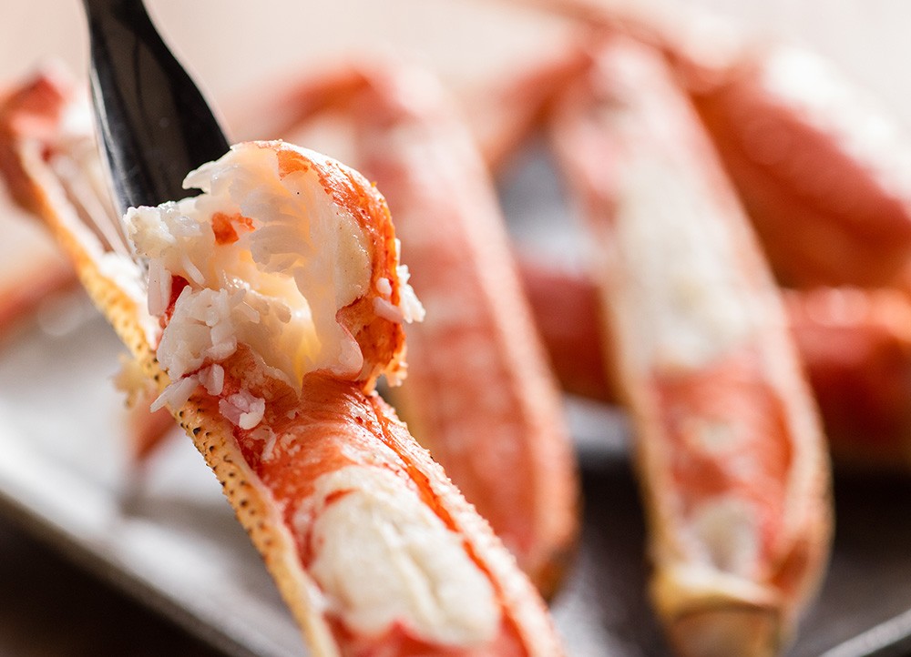 【春を祝う】調理済み冷凍香住ガニ4肩　かに塩、味噌付き！