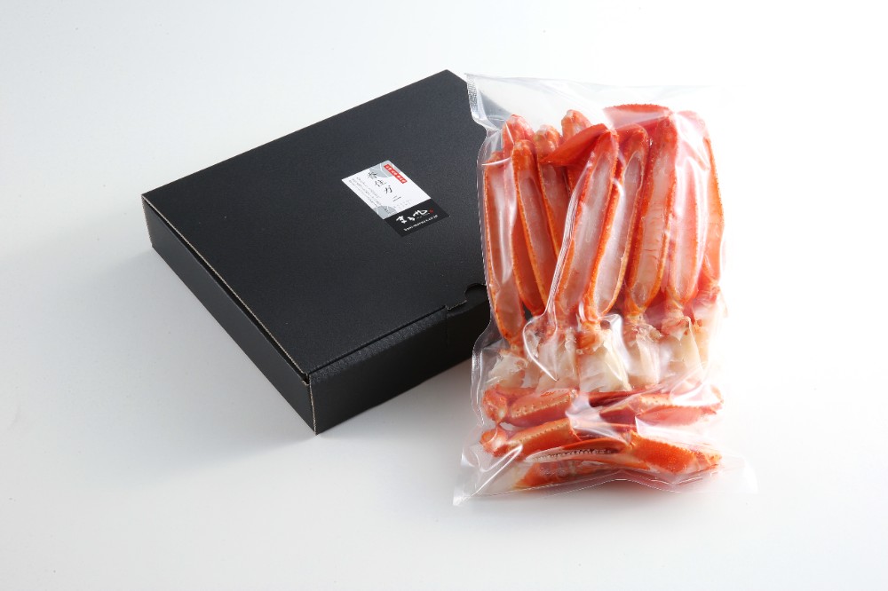 【春を祝う】調理済み冷凍香住ガニ4肩　かに塩、味噌付き！